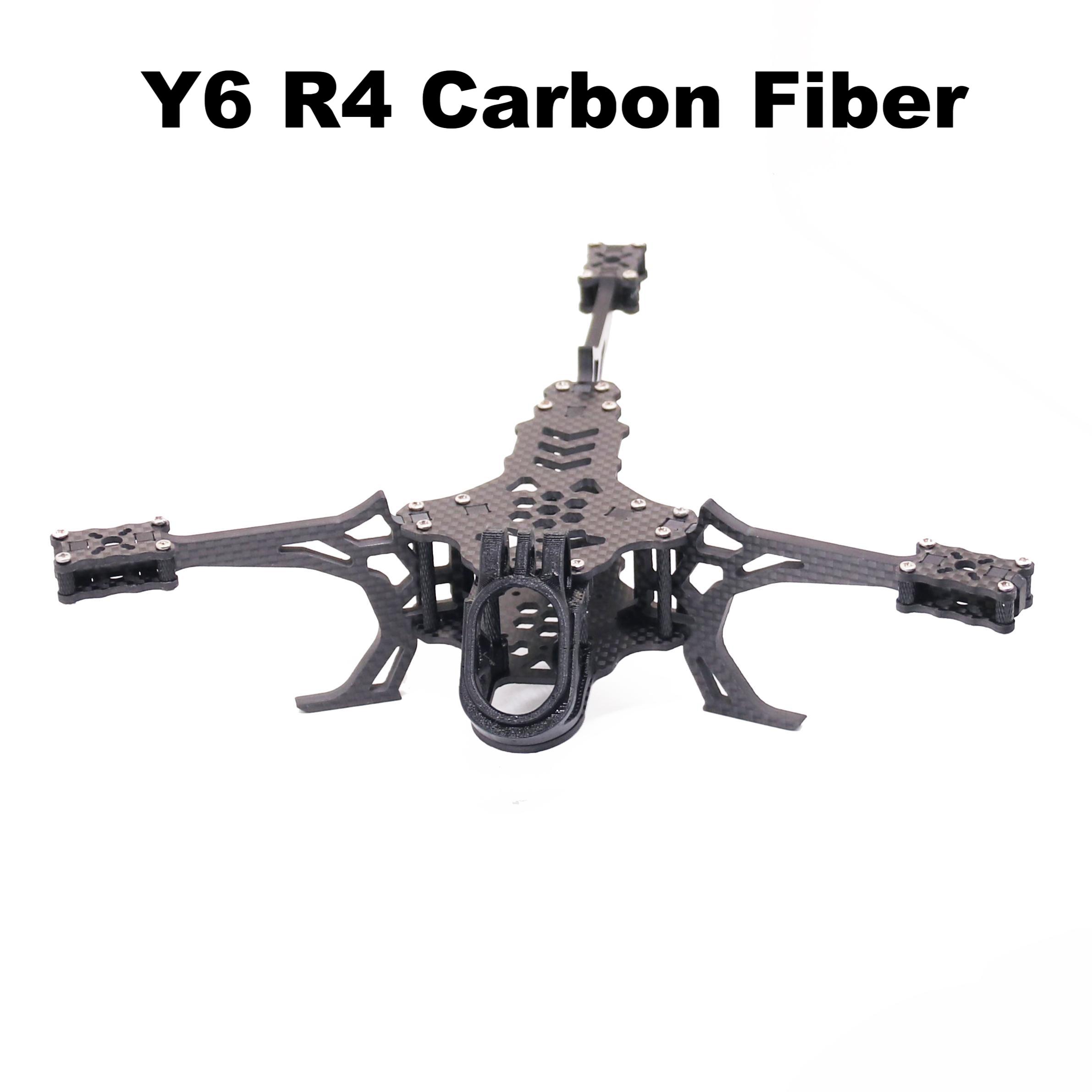 Y6R4 4인치 FPV 드론 프레임 키트 카본 파이버  - Drone Racing Flag 리뷰 및 가격