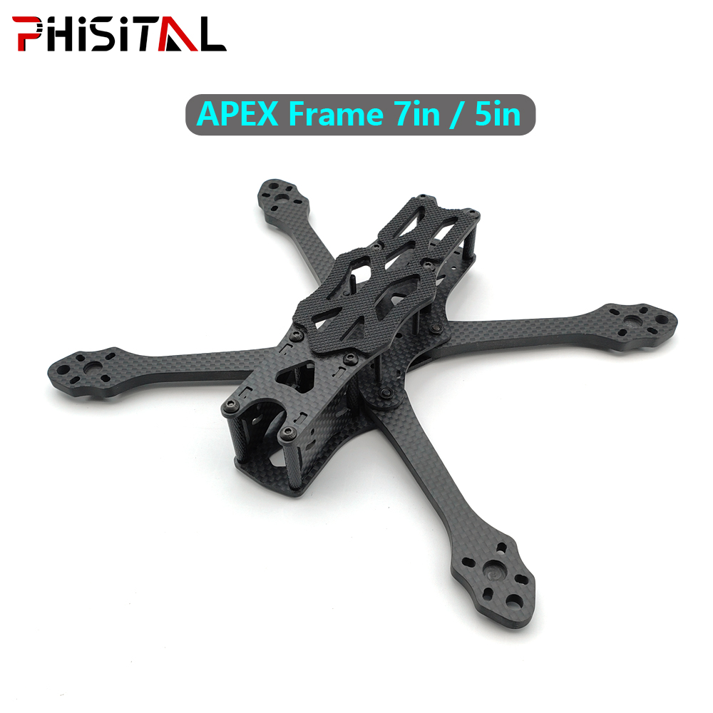 APEX 프레임 7인치/6인치/5인치 카본 파이버 쿼드 - Drone Racing Motor 리뷰 및 가격