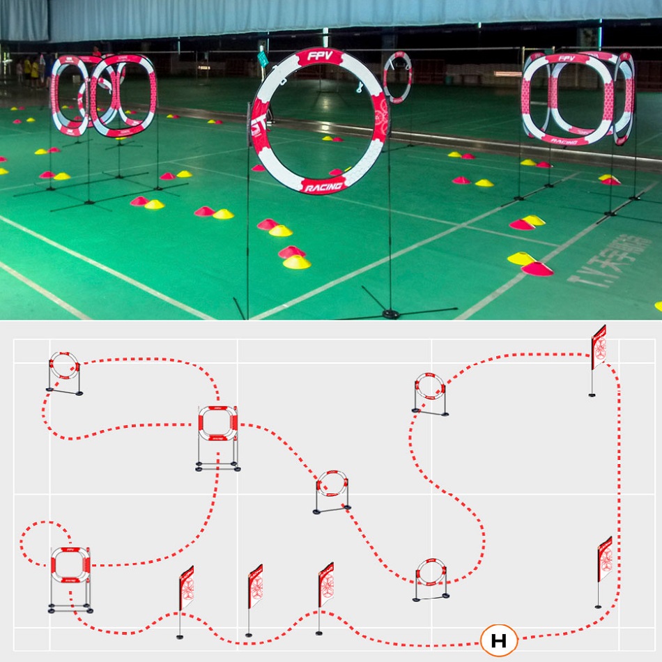 3인치 소형 Whoop 레이서 RC 쿼드콥터 비행 훈련 - Drone Racing Flag 리뷰 및 가격