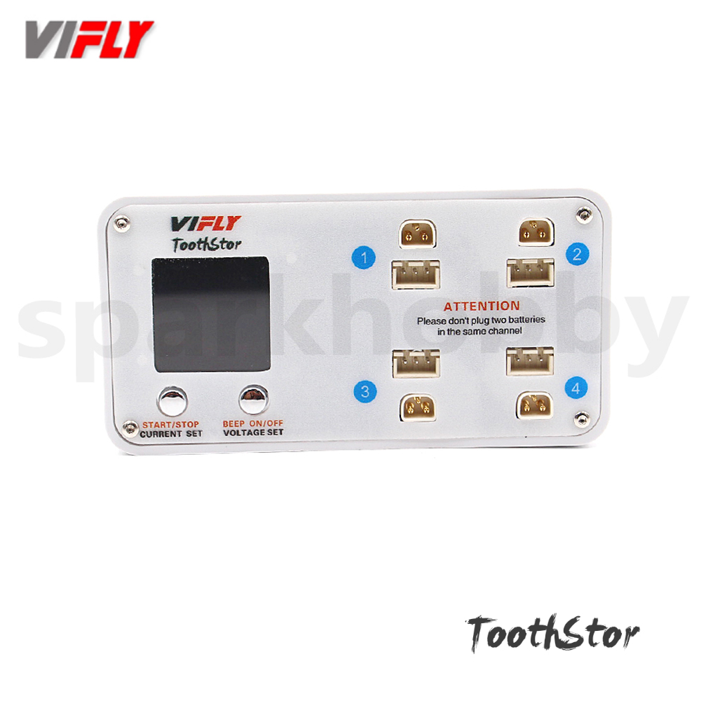 VIFLY ToothStor 4포트 2S 밸런스 충전기 - Drone Racing Charger 리뷰 및 가격