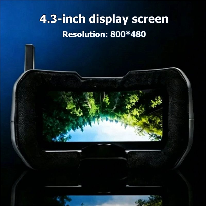 AA84 HGLRC VR001 5.8G FPV 고글 4 - Drone Racing Goggles 리뷰 및 가격